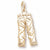 Jeans charm in Yellow Gold Plated hide-image