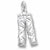 Jeans charm in 14K White Gold hide-image