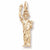 Statue Of Liberty Charm in 10k Yellow Gold hide-image