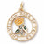 Yellow Rose Of Texas charm in Yellow Gold Plated hide-image