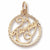 Tampa charm in Yellow Gold Plated hide-image