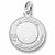 A Date To Remember charm in 14K White Gold hide-image