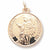 St.Florian Charm in 10k Yellow Gold hide-image