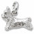 Terrier charm in Sterling Silver hide-image