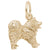 Chowchow Charm In Yellow Gold