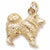 Chowchow charm in Yellow Gold Plated hide-image