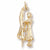 Colorguard charm in Yellow Gold Plated hide-image