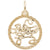 Palm Spring Charm in Yellow Gold Plated