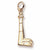 Tybee Lighthouse, Ga Charm in 10k Yellow Gold hide-image