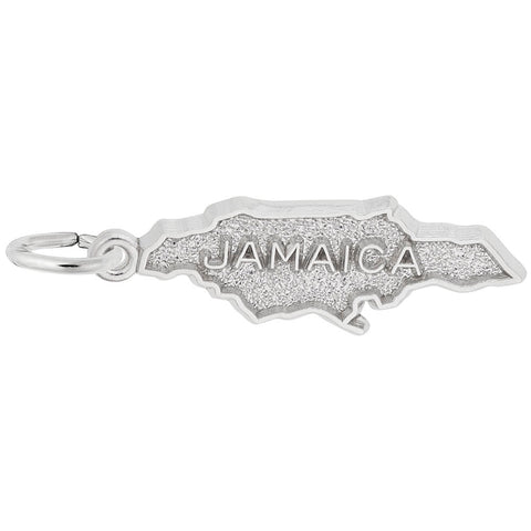 Jamaica Charm In Sterling Silver
