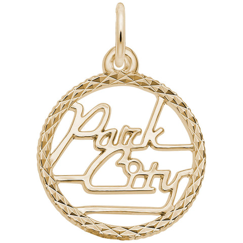 Parkcity Charm in Yellow Gold Plated
