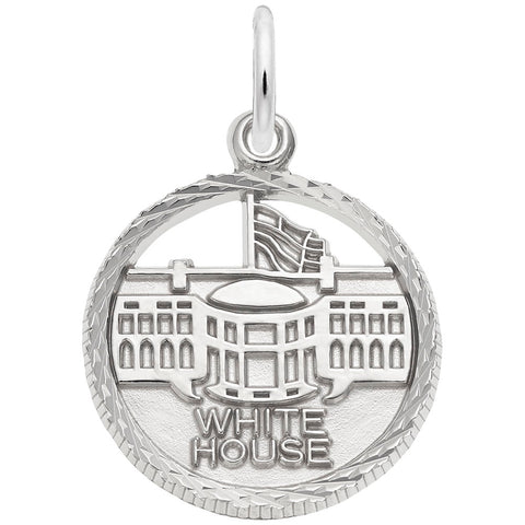 Whitehouse Charm In Sterling Silver