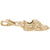 Sneaker Charm in Yellow Gold Plated
