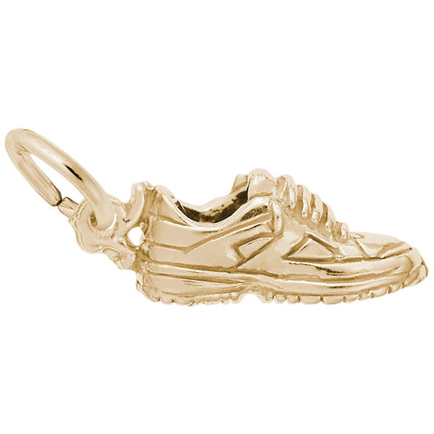 Sneaker Charm In Yellow Gold