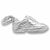 Sneaker charm in Sterling Silver hide-image