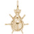 Lady Bug Charm in Yellow Gold Plated