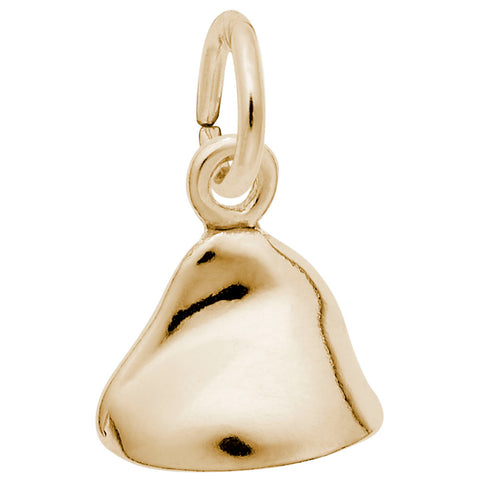 Chocolate Chip Charm In Yellow Gold