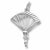 Parachutist charm in Sterling Silver hide-image
