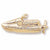 Jet Ski charm in Yellow Gold Plated hide-image