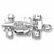 Race Car charm in Sterling Silver hide-image