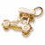 Knoxville Sprint Car charm in Yellow Gold Plated hide-image