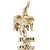 St. John Palm W/Sign Charm in 10k Yellow Gold hide-image