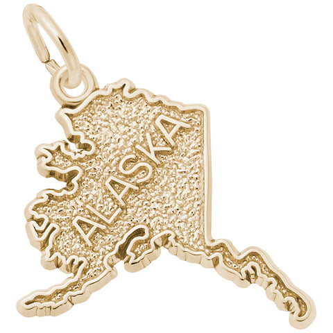 Alaska Charm in Yellow Gold Plated
