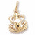 Frog charm in Yellow Gold Plated hide-image