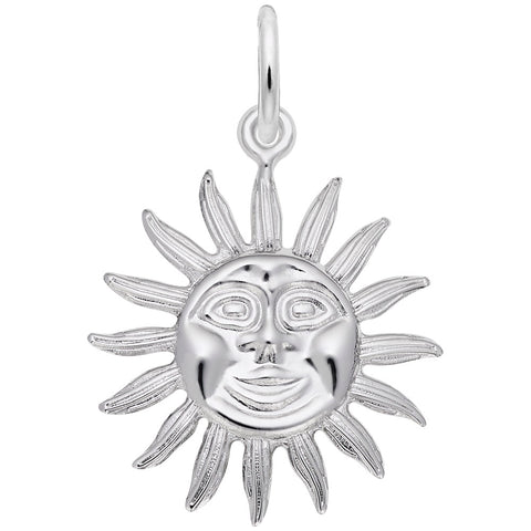Sunshine Charm In Sterling Silver