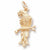 Parrot charm in Yellow Gold Plated hide-image