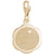 Granddaughter Charm in Yellow Gold Plated