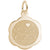 Granddaughter Charm in Yellow Gold Plated