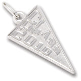 Class Of 2010 charm in 14K White Gold