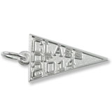 Class Of 2014 charm in 14K White Gold
