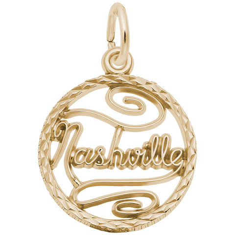 Nashville Charm in Yellow Gold Plated