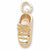 Babyshoe charm in Gold Plated hide-image