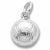 Tennis Ball charm in Sterling Silver hide-image