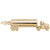 Oil Tanker Charm in Yellow Gold Plated