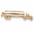 Oil Tanker charm in Yellow Gold Plated hide-image
