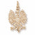 Phoenix charm in Yellow Gold Plated hide-image
