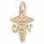 O T charm in Yellow Gold Plated hide-image