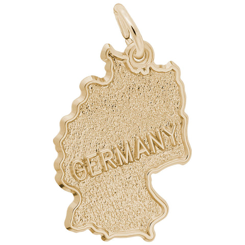 Germany Charm in Yellow Gold Plated