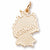 Germany charm in Yellow Gold Plated hide-image