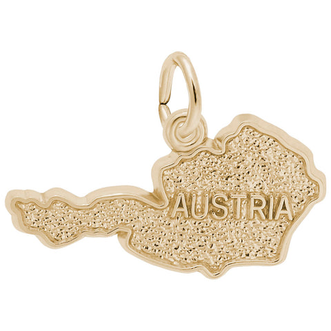 Austria Charm in Yellow Gold Plated