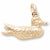 Duck Charm in 10k Yellow Gold hide-image