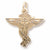 Chiropractor charm in Yellow Gold Plated hide-image