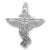 Chiropractor charm in 14K White Gold hide-image