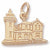 Admiralty, Wa Lighthouse charm in Yellow Gold Plated hide-image