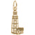 Montauk, Ny Lighthouse Charm In Yellow Gold