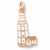 Montauk, Ny Lighthouse Charm in 10k Yellow Gold hide-image